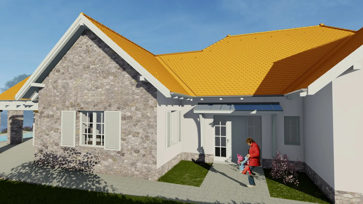 Modern családi ház — Veresegyház — Veresegyház (4. nézet)